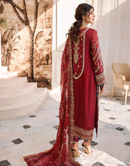 Eshaal by Emaan Adeel Unstitched 3 Piece Emb Organza Collection'2023-ESH-08