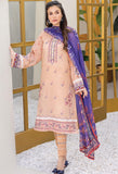 Florent Unstitched 3 Piece Embroidered Lawn Collection'2022-F-01-A