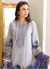 Florent Unstitched 3 Piece Embroidered Lawn Collection'2022-F-09-A