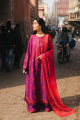 Zara Shahjahan Unstitched 3 Piece Eid Luxury Lawn Collection'2022-D22-Falak-A