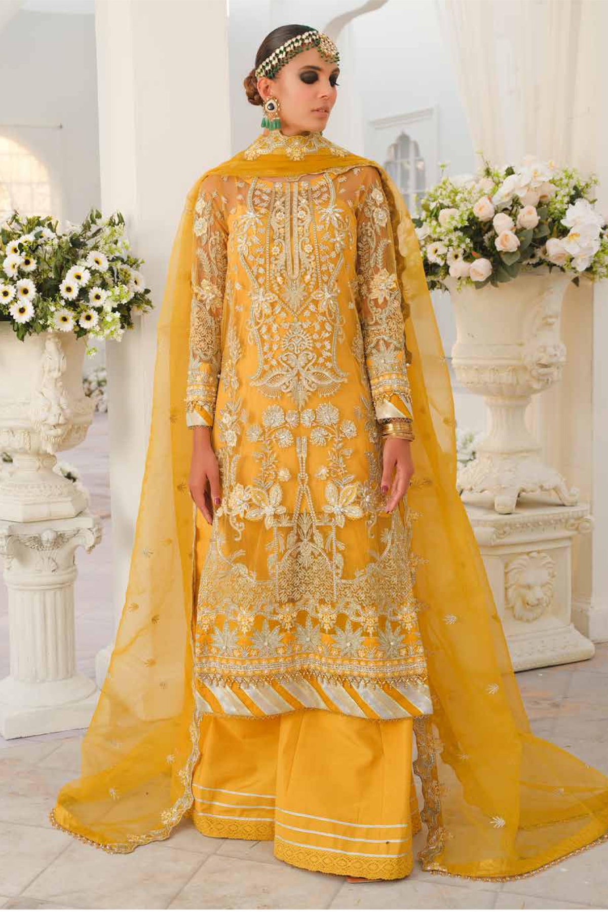 The Royal Mansion by Freesia Unstitched 3 Piece Luxury Formal Collection'2022-FFD-0082