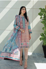 Every Day by Florent Unstitched 3 Piece Digital Printed Lawn Collection'2022-FL-01-A