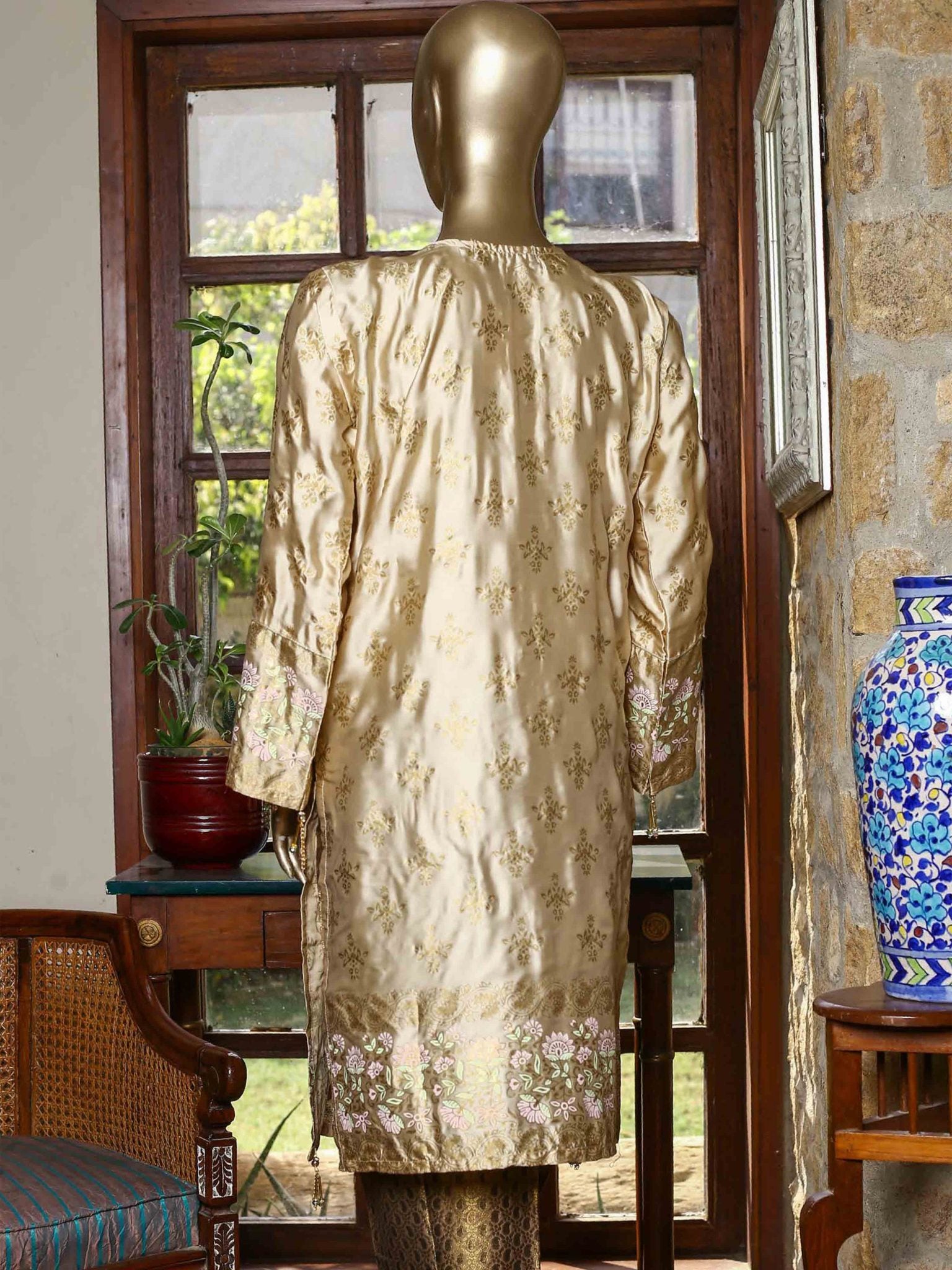 Bin Saeed Printed Tunic Silk Stitched Kurti Vol-18 Collection’2021-FSB-0019-Skin