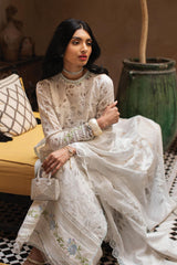 Kesh by Farah Talib Aziz Unstitched 3 Piece Luxury Lawn Collection'2023-FTA-06