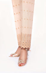 Sada Bahar Stitched Chikankari Emb Pret Cotton Trouser Collection'2022-TR-CK-Fawn