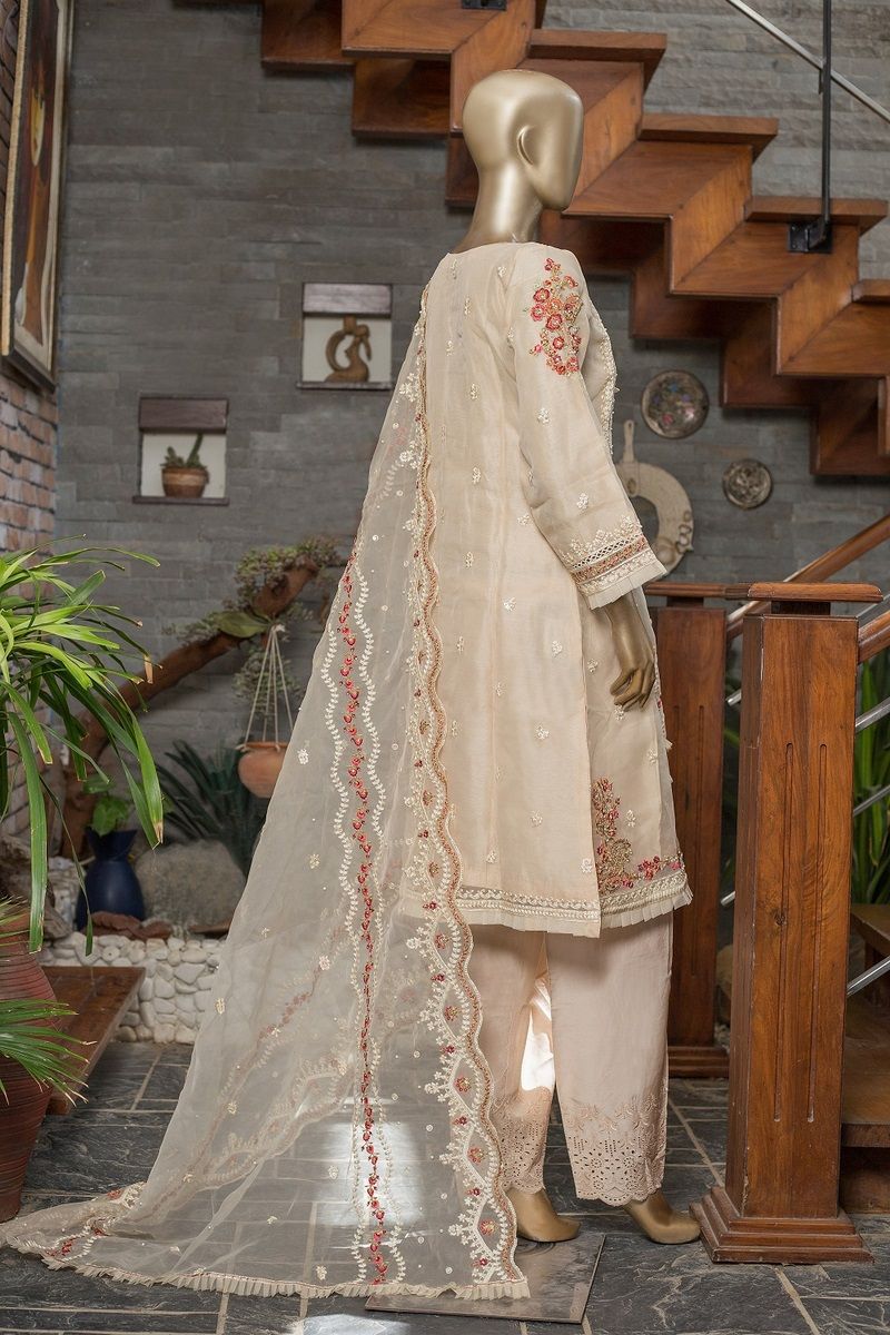 Sada Bahar Stitched 2 Piece Luxury Formal Collection’2022-GL-50-Fawn