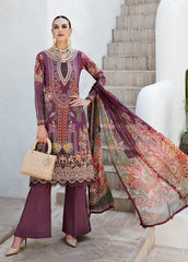 Gulaal Unstitched 3 Piece Embroidered Lawn Vol-01 Collection'2023-04-Arya