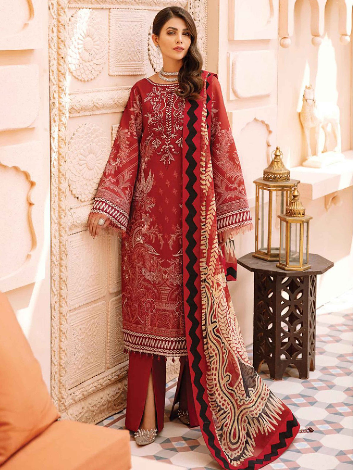 Gulaal Unstitched 3 Piece Lawn Vol-02 Collection'2021-GL-03-Inaraa