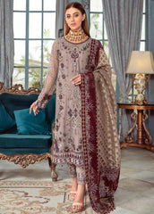 Ramsha Unstitched 3 Piece Luxury Wedding Vol-01 Collection'2022-H-105