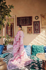 Dilara by Qalamkar Unstitched Luxury Lawn Collection'2021-HL-15-Firdous
