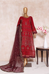 Sada Bahar Stitched 2 Piece Festive Formal Collection'2023-HP-19-Maroon