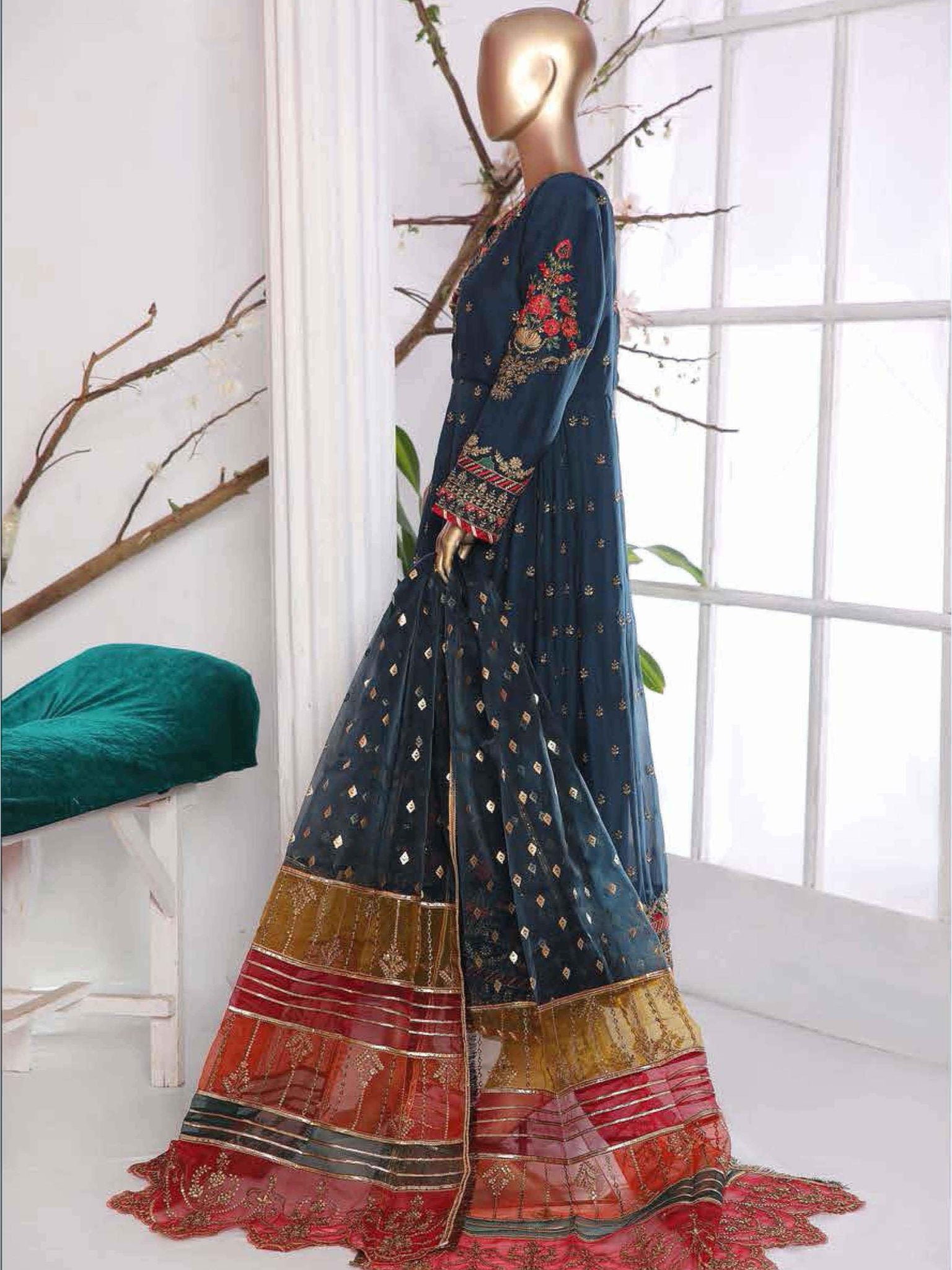 Sada Bahar Stitched 2 Piece Luxury Formal Vol-03 Collection'2021-HP-08-Zink