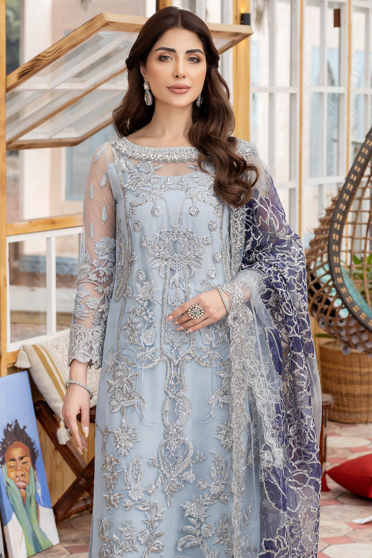 Le Etincelle by Imrozia Premium Unstitched 3 Piece Eid Luxury Collection'2023-I-169