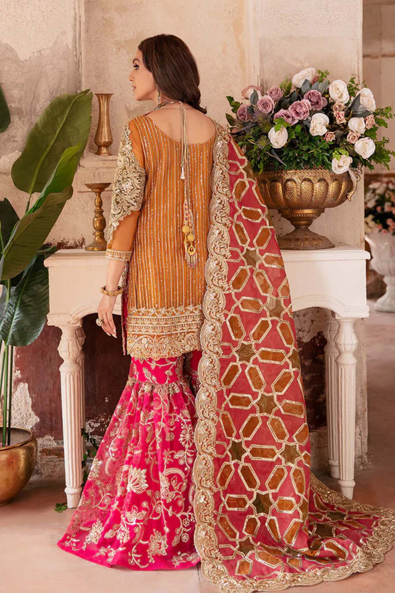 Aangan by Imrozia Unstitched 3 Piece Luxury Wedding Formal Collection'2022-IB-23-Gul-e-Rana