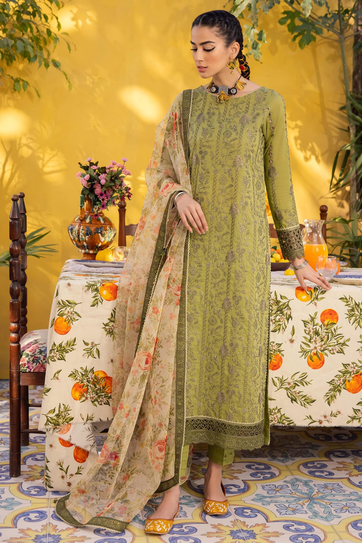 Ilaria by Iznik Unstitched 3 Piece Spring Lawn Collection'2023-IL-04