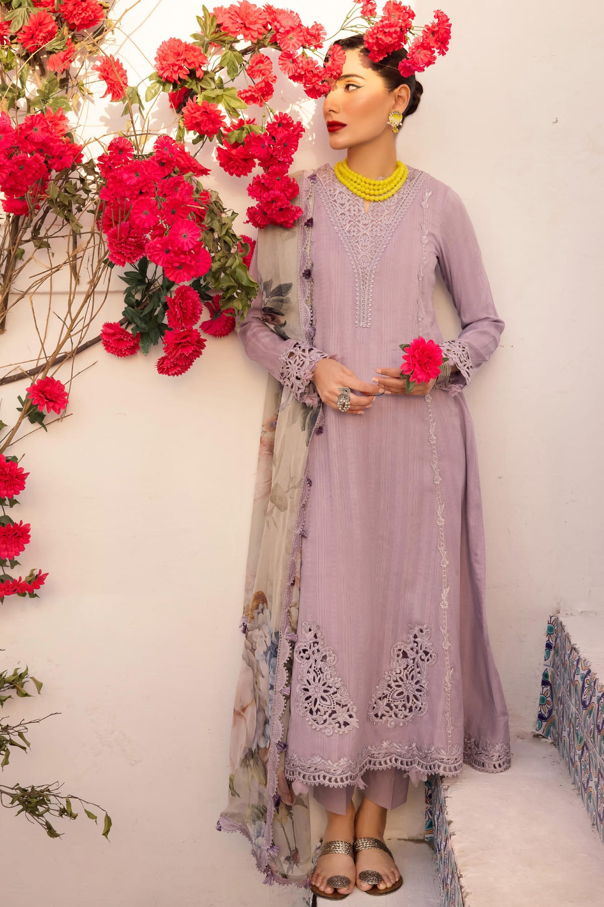 Ilaria by Iznik Unstitched 3 Piece Spring Lawn Collection'2023-IL-09