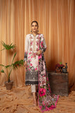 Laal by Johra Unstitched 3 Piece Piece Leather Peach Collection'2022-JH-351