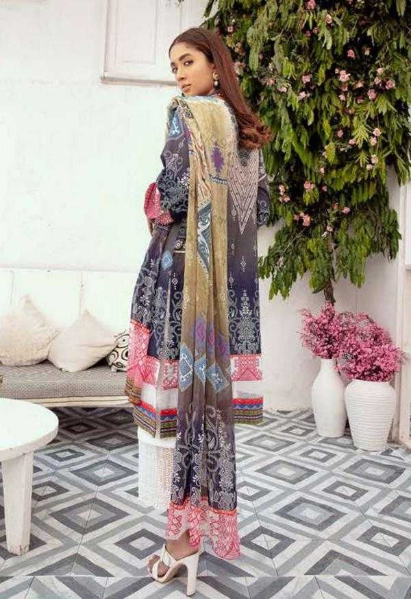 Generation by Johra Unstitched 3 Piece Chunri Lawn Collection'2021-JR-894