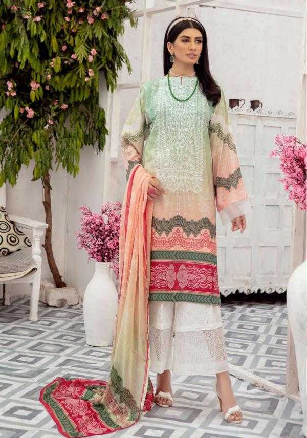 Generation by Johra Unstitched 3 Piece Chunri Lawn Collection'2021-JR-899