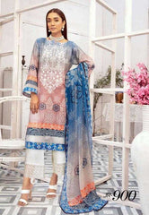 Generation by Johra Unstitched 3 Piece Chunri Lawn Collection'2021-JR-900