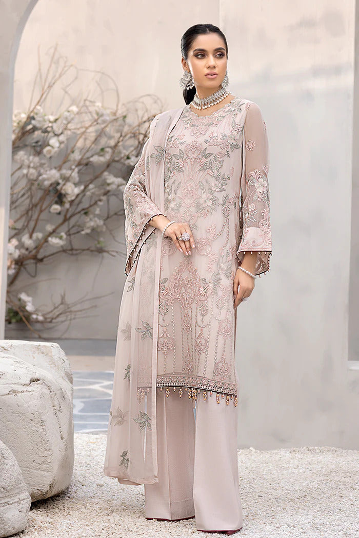 Kuch Khas by Flossie Unstitched 3 Piece Chiffon Vol-12 Collection'2022-K-1202