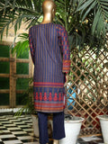 Sada Bahar Stitched Printed Khaddar Kurti Collection'2021-KD-12582-Blue