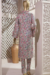 Bin Saeed Stitched 2 Piece Printed Linen Collection'2022-LIN-5885-Skin