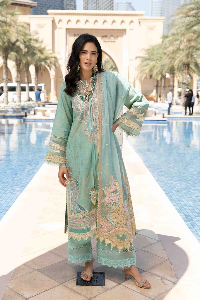Sobia Nazir Unstitched 3 Piece Luxury Lawn Collection'2022-L22-13-B