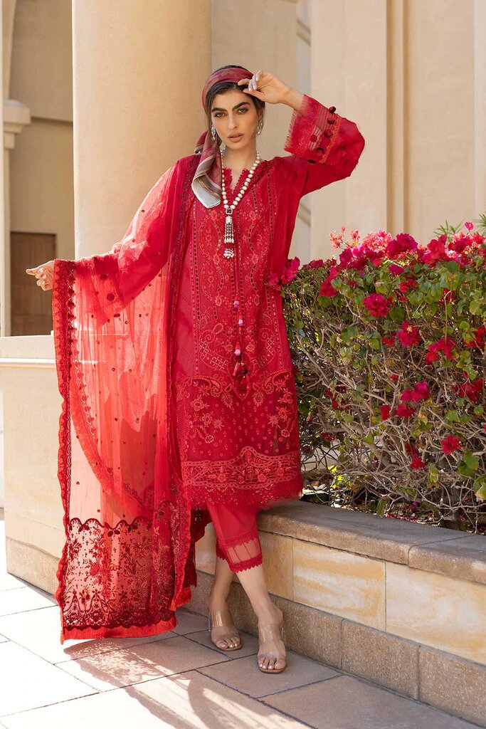 Sobia Nazir Unstitched 3 Piece Luxury Lawn Collection'2022-L22-07-A