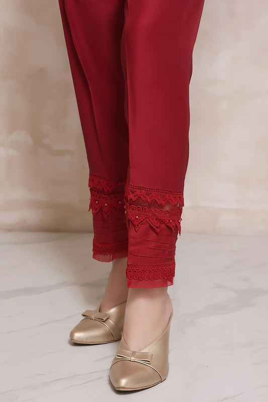 Sada Bahar Lakshiya Stitched Bottom Eid Edition'2023-TR-2301-Red