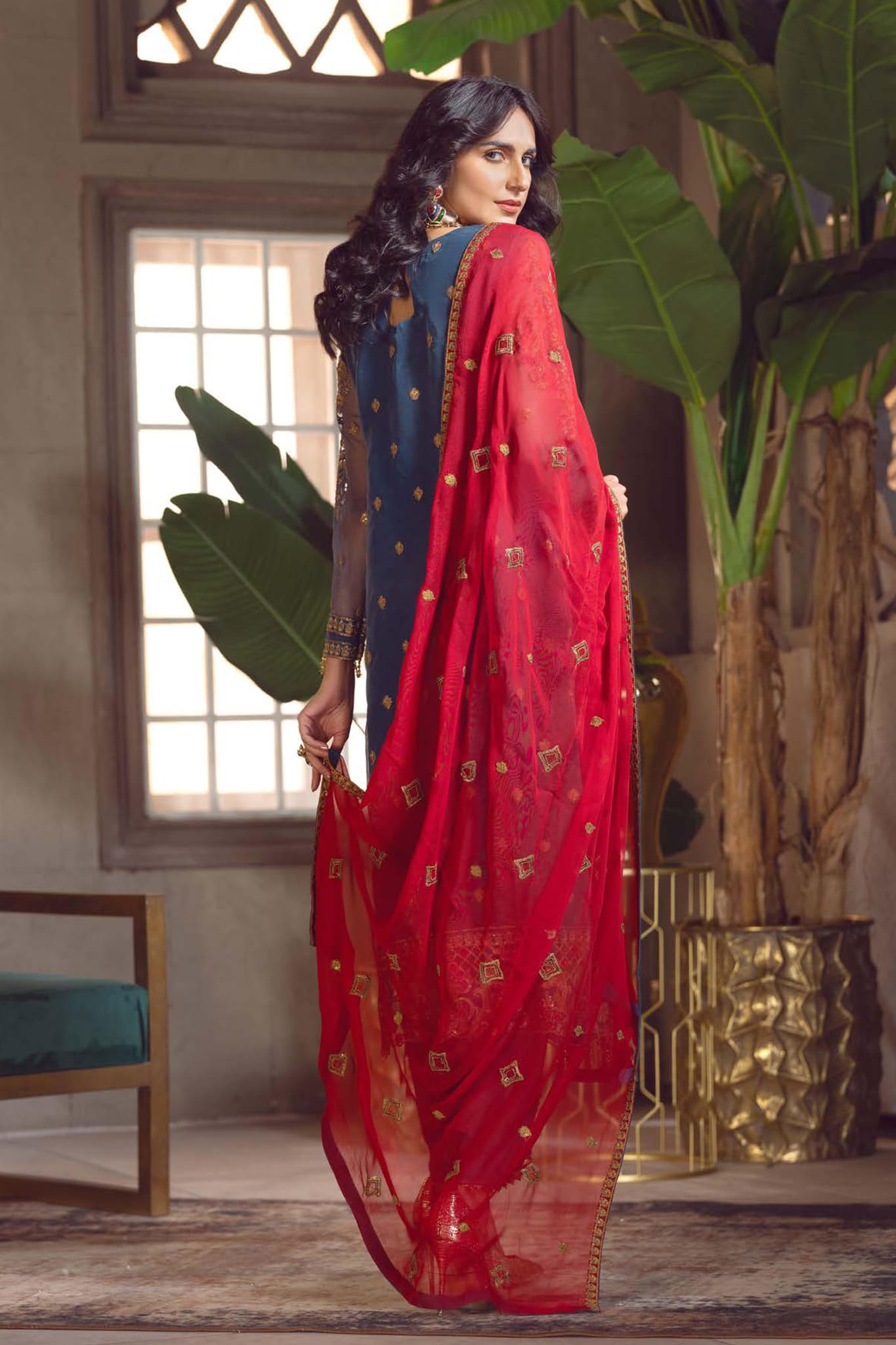 Le Festa by Emaan Adeel Unstitched 3 Piece Festive Formal Vol-07 Collection'2023-LF-703