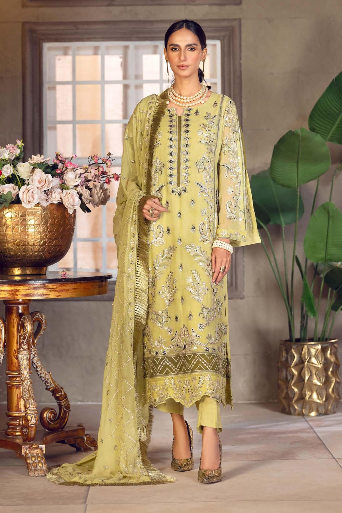 Le Festa by Emaan Adeel Unstitched 3 Piece Festive Formal Vol-07 Collection'2023-LF-704