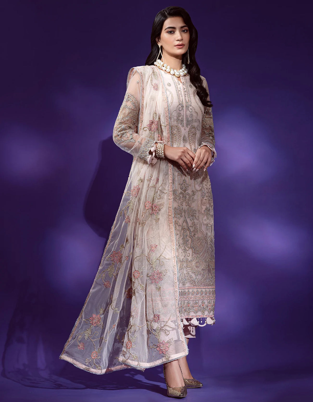 Lamour by Emaan Adeel Unstitched 3 Piece Luxury Formal Collection'2022-LR-05