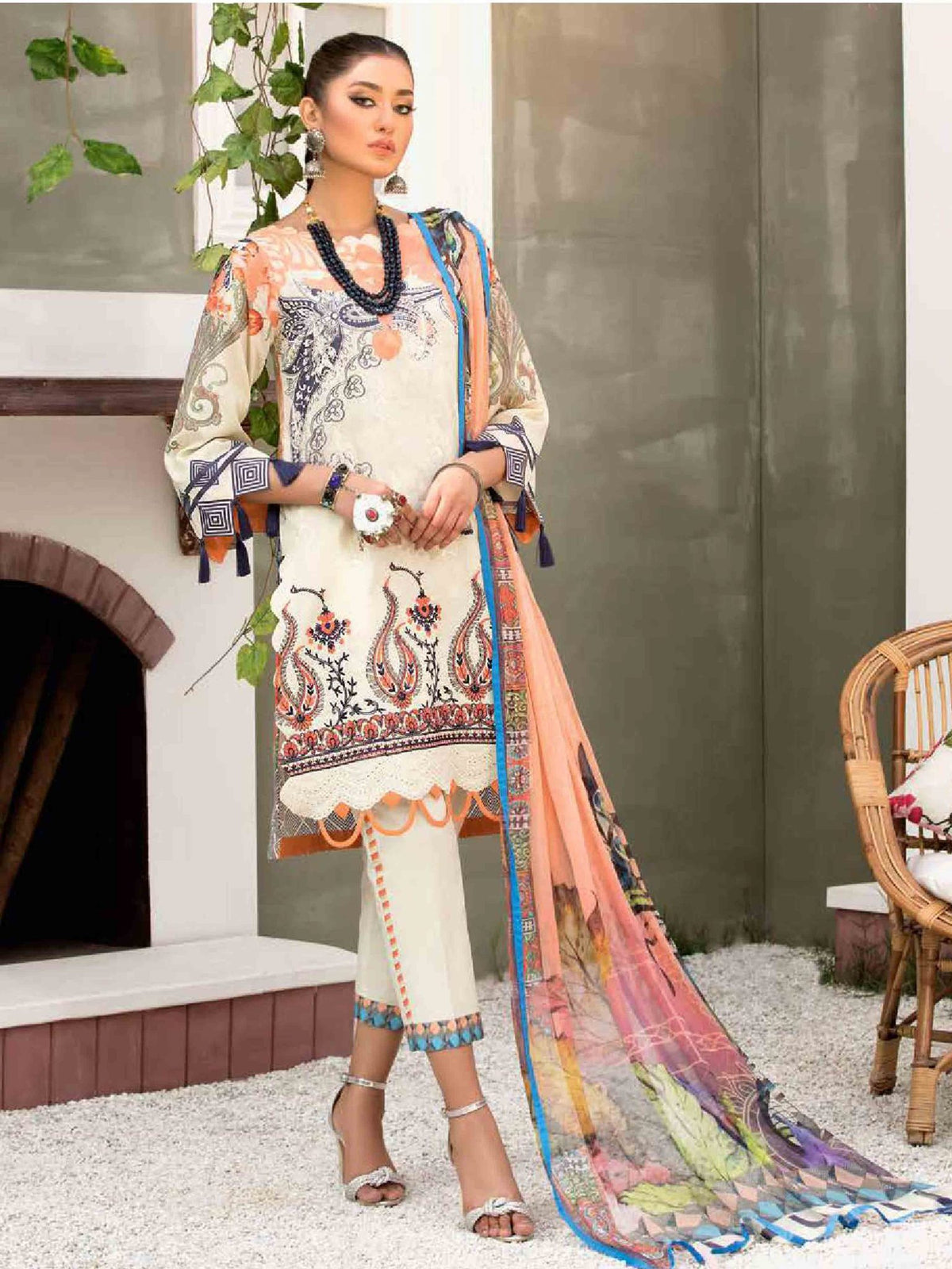 Zarif by Mavii Unstitched Spring Summer Lawn Collection'2021-M-03-Nafs