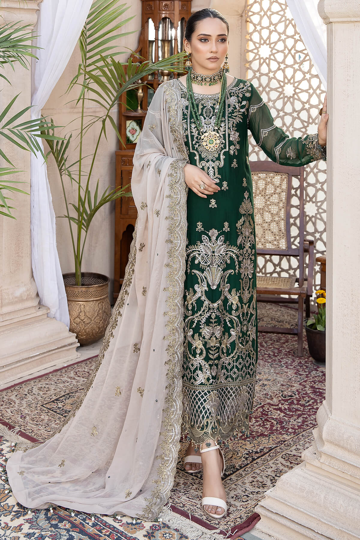 Exquise Majestic by Imrozia Unstitched 3 Piece Chiffon Collection'2023-M-29-Kiara