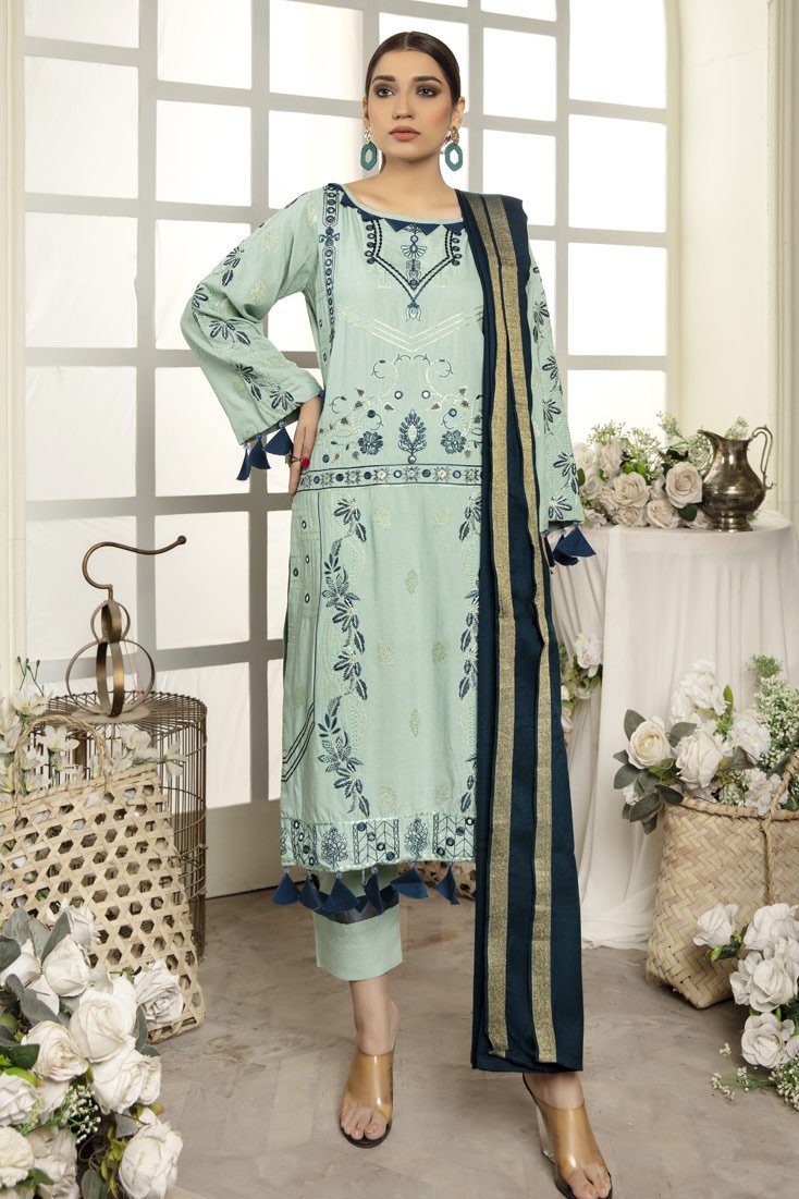 Dastan by Marjjan Unstitched 3 Piece Winter Collection'2021-MDS-13-A