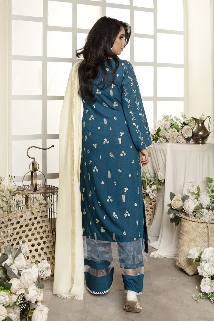 Dastan by Marjjan Unstitched 3 Piece Winter Collection'2021-MDS-14-A