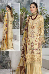 Sehar by Marjjan Unstitched 3 Piece Emb Lawn Collection'2022-MEL-09-B
