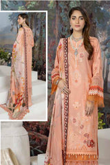 Sehar by Marjjan Unstitched 3 Piece Emb Lawn Collection'2022-MEL-12-B