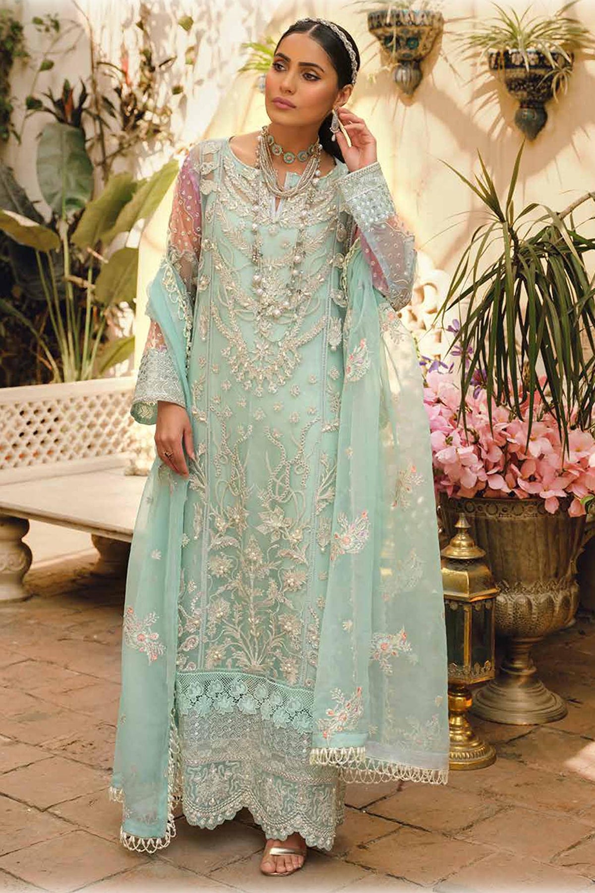 Mor Bagh by Maryum N Maria Unstitched 3 Piece Eid Festive Collection'2022-MFD-0070