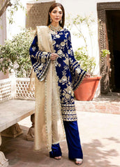 Husn-e-Ara by Maryam N Maria Unstitched 3 Piece Velvet Collection'2021-MFD-0063