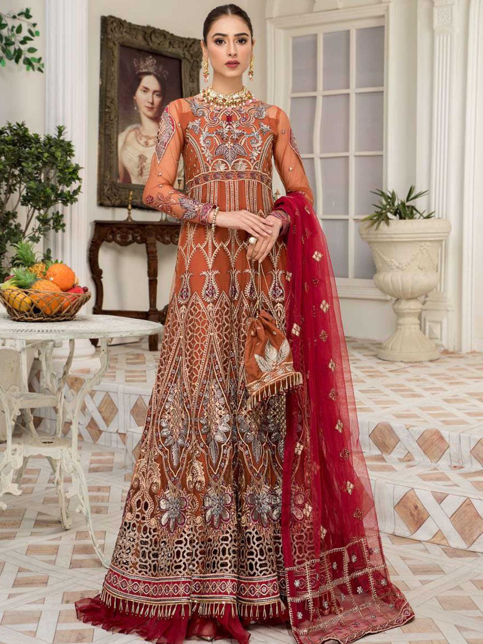 Maryam's Unstitched 3 Piece Gold Vol-08 Collection'2022-MG-91