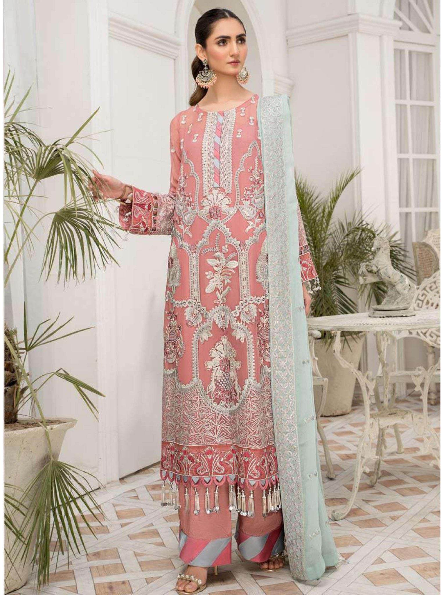 Maryam's Unstitched 3 Piece Gold Vol-08 Collection'2022-MG-92