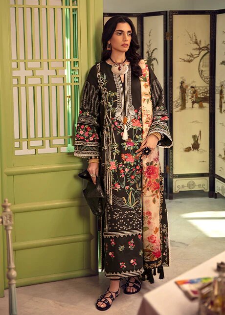 Sabzwari by Mahgul Unstitched 3 Piece Luxury Lawn Collection'2022-MidSummer Night