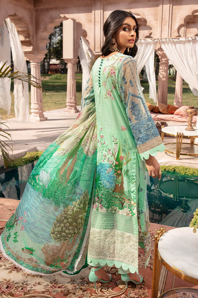 Muscari Unstitched 3 Piece Embroidered Lawn Vol-02 Collection'2021-MPLC-103