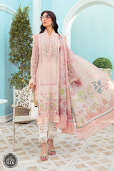 Maria b M Print Unstitched 3 Piece Lawn Collection'2022-MPT-1301-A