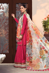 Maria b M Print Unstitched 3 Piece Lawn Collection'2022-MPT-1304-A