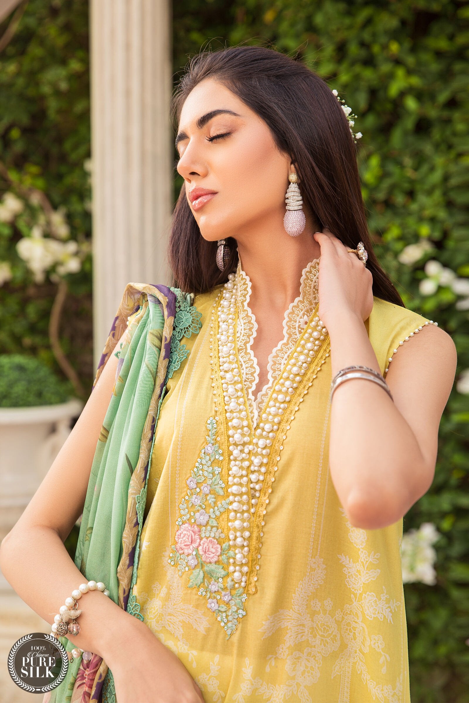 Maria b M Print Unstitched 3 Piece Lawn Collection'2022-MPT-1305-A