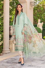 Maria b M Print Unstitched 3 Piece Lawn Collection'2022-MPT-1308-A