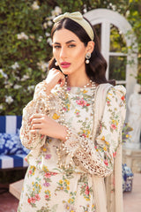 Maria b M Print Unstitched 3 Piece Lawn Collection'2022-MPT-1313-A